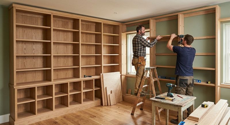 Bookcase Installation in Fairfax, VA