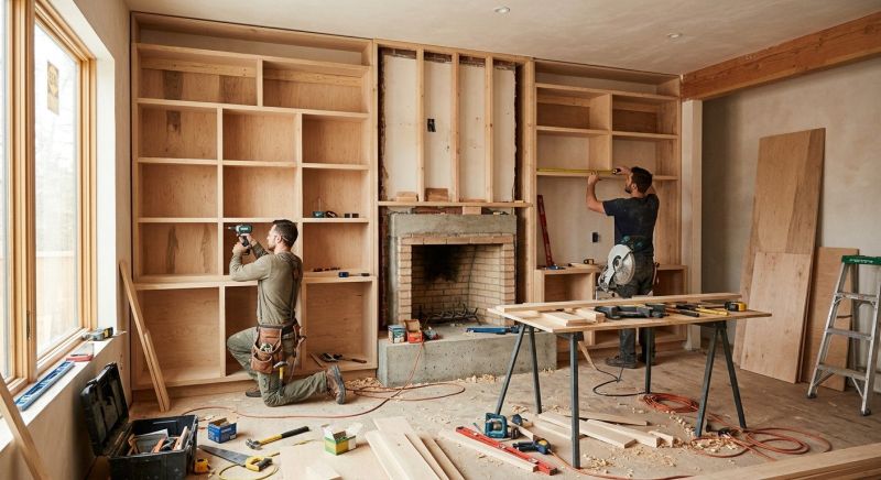Built In Furniture Construction in Fairfax, VA
