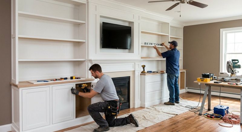 Built In Tv Cabinetry in Frederick, MD