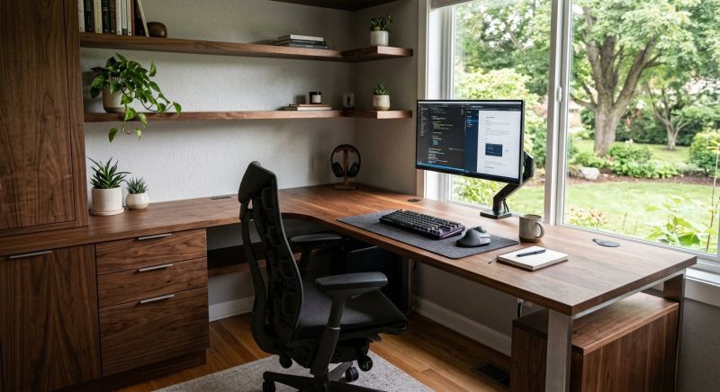 Custom Desk Installation in Woodbridge, VA