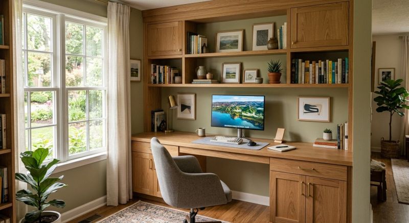 Custom Desk Installation in Winston Salem, NC