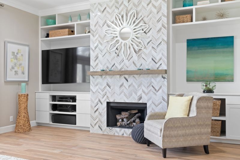 Fireplace Cabinet Installation in Annapolis, MD